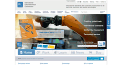 Desktop Screenshot of iec.ch