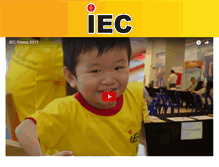 Tablet Screenshot of iec.com.my